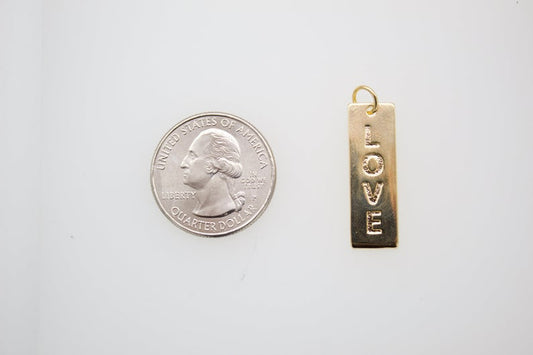 Rectangle Love Charm